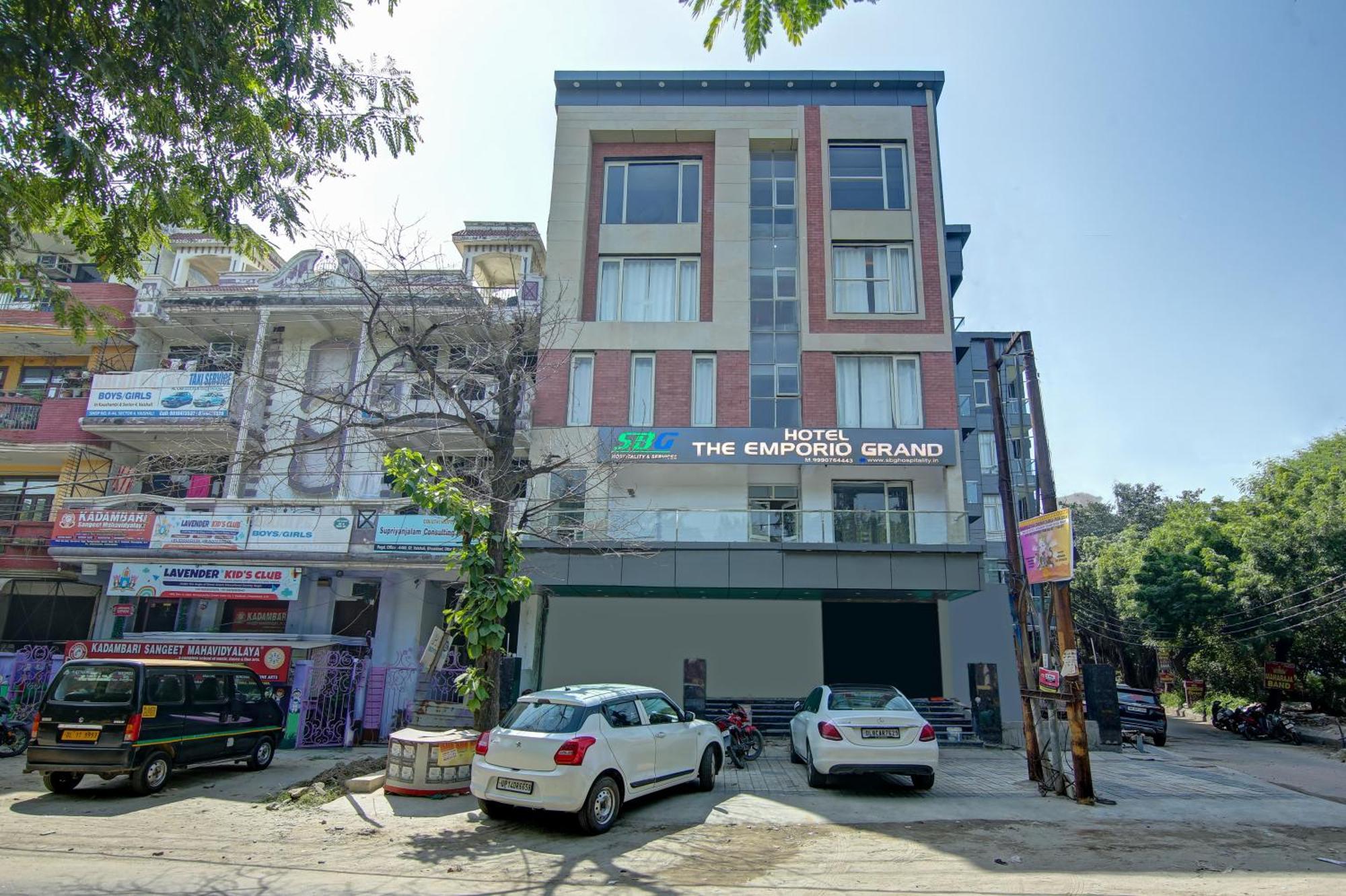 Hotel The Emporio Grand Near Vaishali Metro Station Ghaziabad Zewnętrze zdjęcie
